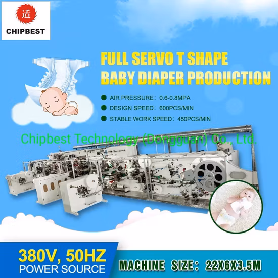 Macchine completamente automatiche per la produzione di pannolini per adulti per assorbenti per incontinenza leggera