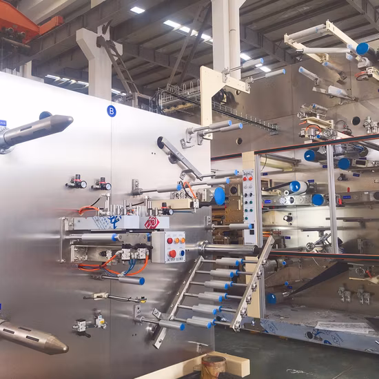 Macchina per pannolini per bambini con orecchio elastico per rifiuti zero con capacità di installazione Jwc-Nk450-Eb 210kw